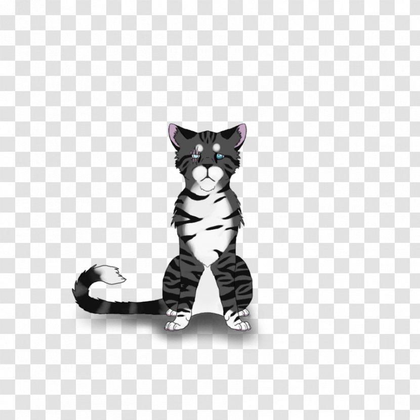 Cat Figurine Tail Black M Transparent PNG