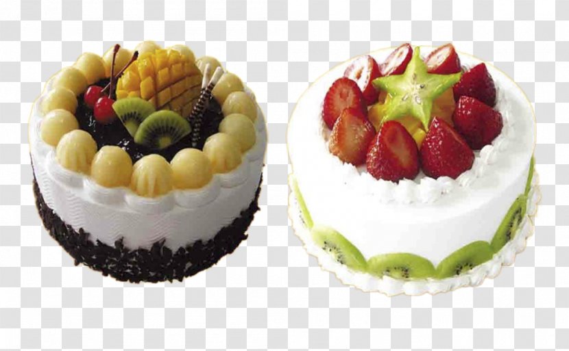 Birthday Cake Shortcake Wedding Angel Food Cream - Fruit Transparent PNG