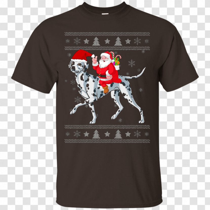 T-shirt Hoodie Sleeve Top - Santa Rides On The Elk Transparent PNG