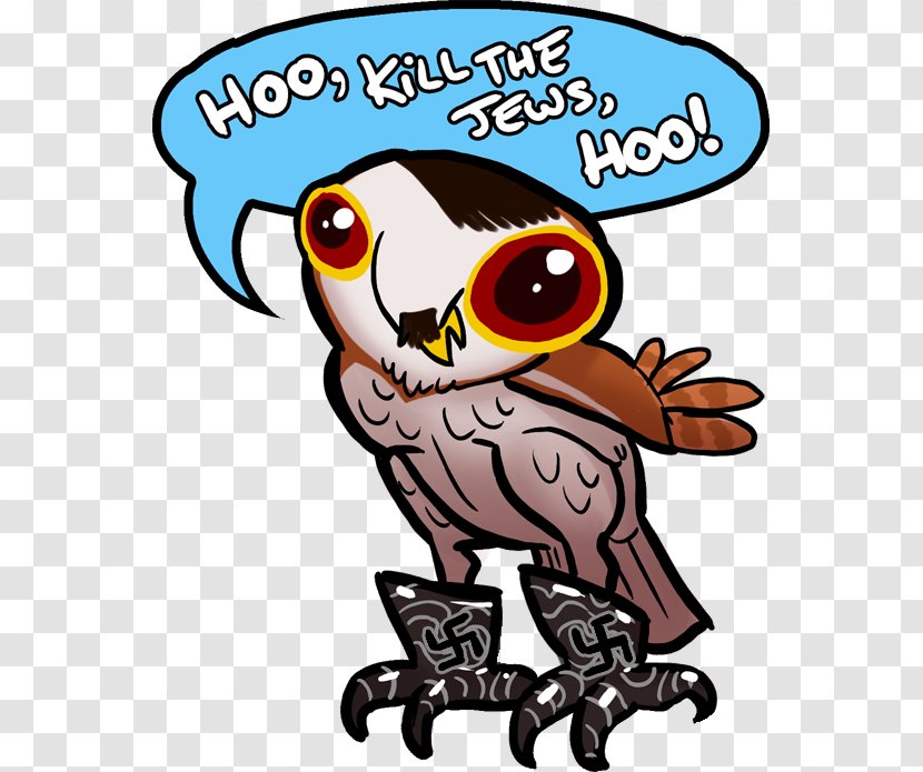 Owl Kludd The Holocaust Beak Clip Art - Cartoon Transparent PNG