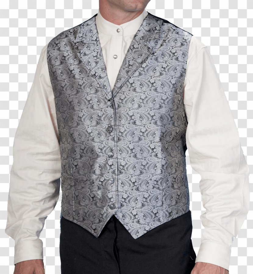 Tuxedo American Frontier Paisley Gilets Pattern - Occident Style Transparent PNG