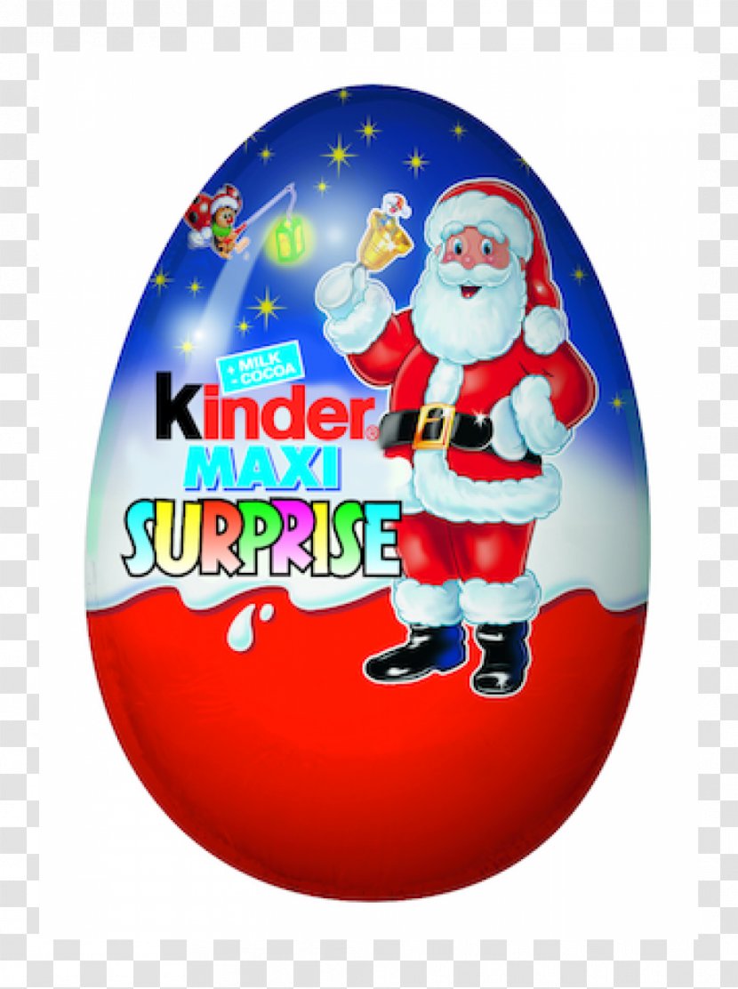 Kinder Chocolate Surprise Bar - Christmas Day Transparent PNG