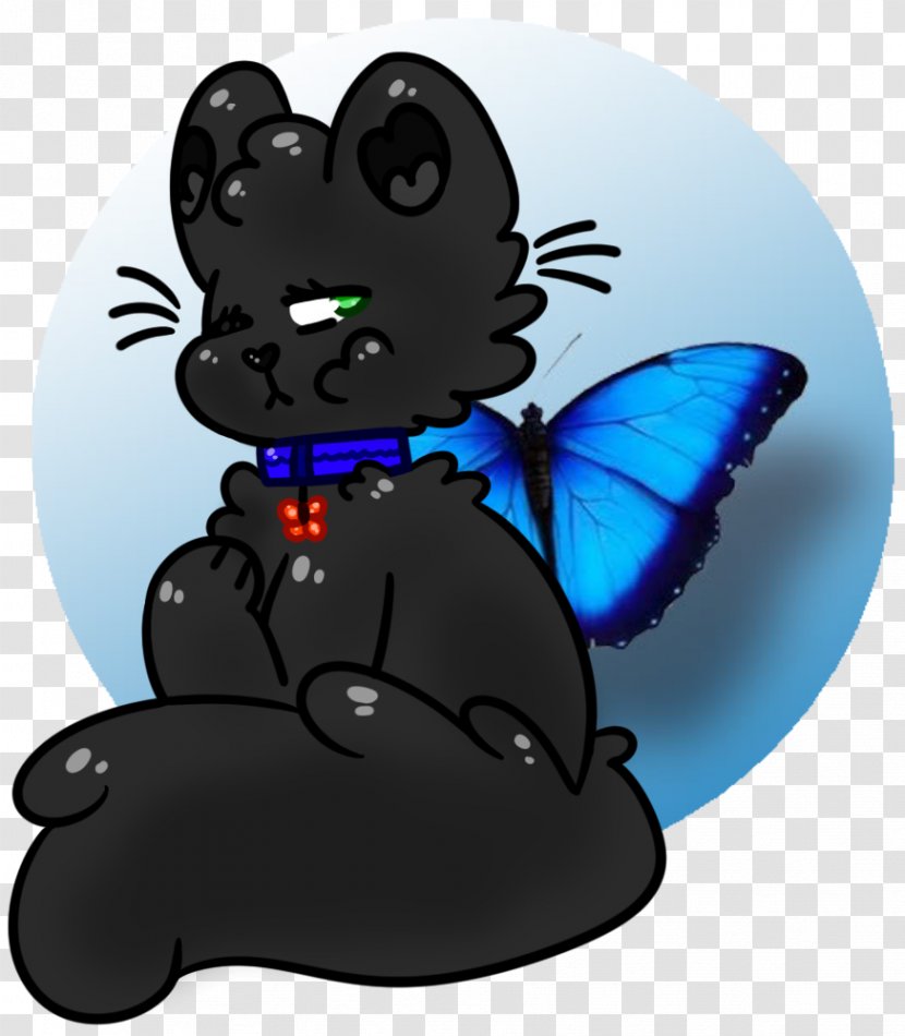 Whiskers Cat Butterfly Character Fiction - Pollinator Transparent PNG
