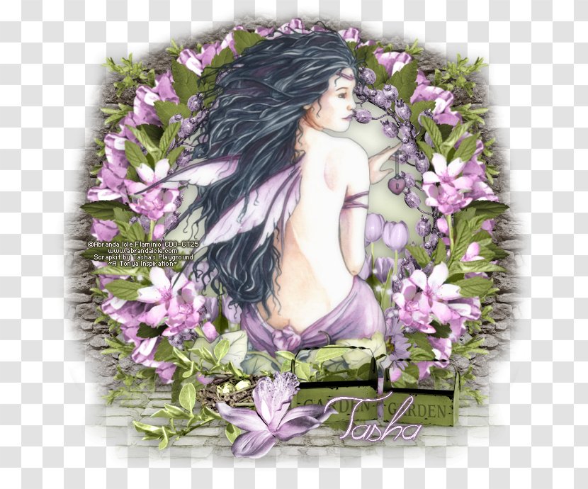 Lilac Fairy Picture Frames Flower - Frame Transparent PNG