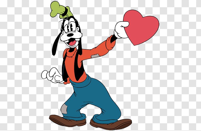 Goofy Mickey Mouse Donald Duck Pluto Minnie - Valentine S Day Transparent PNG
