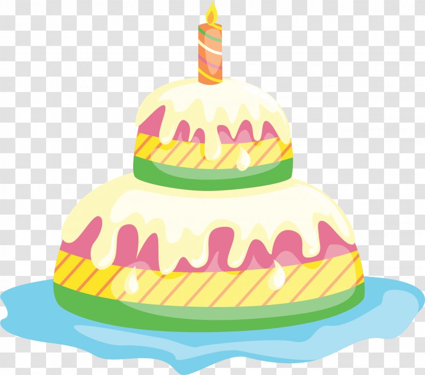 Birthday Cake Cupcake Cartoon Cakes - Bolo Transparent PNG