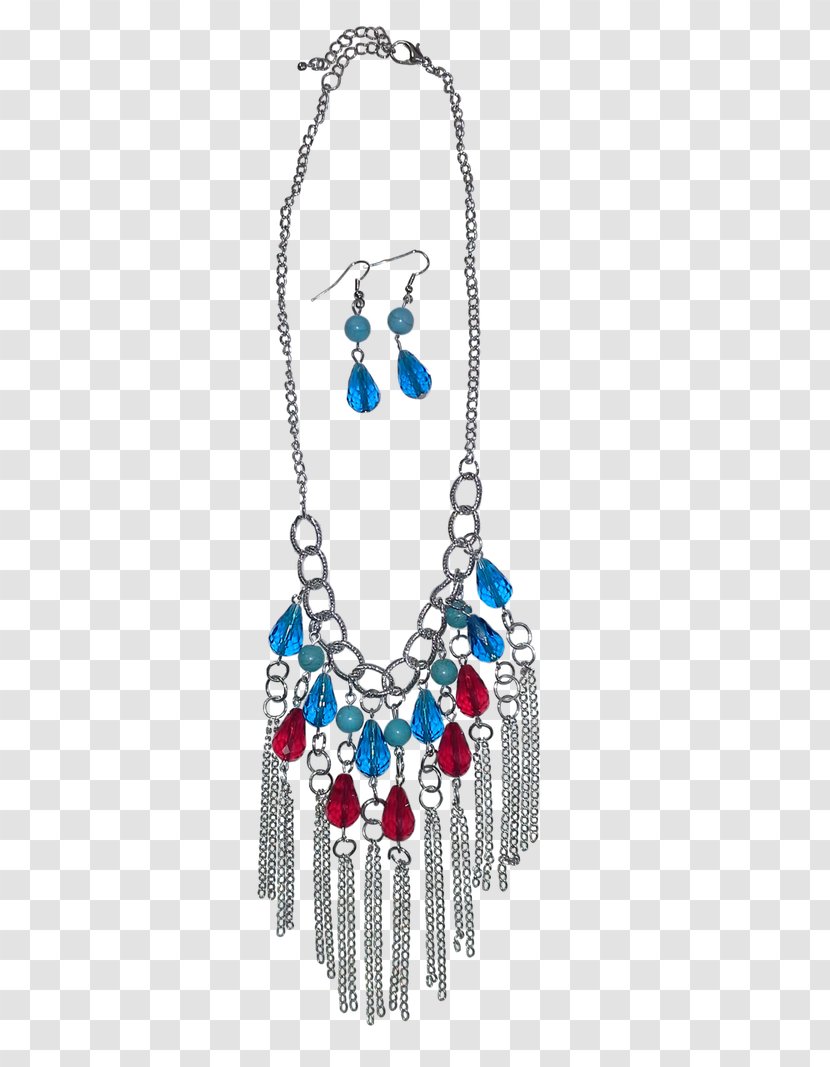 Necklace Cobalt Blue Body Jewellery Transparent PNG