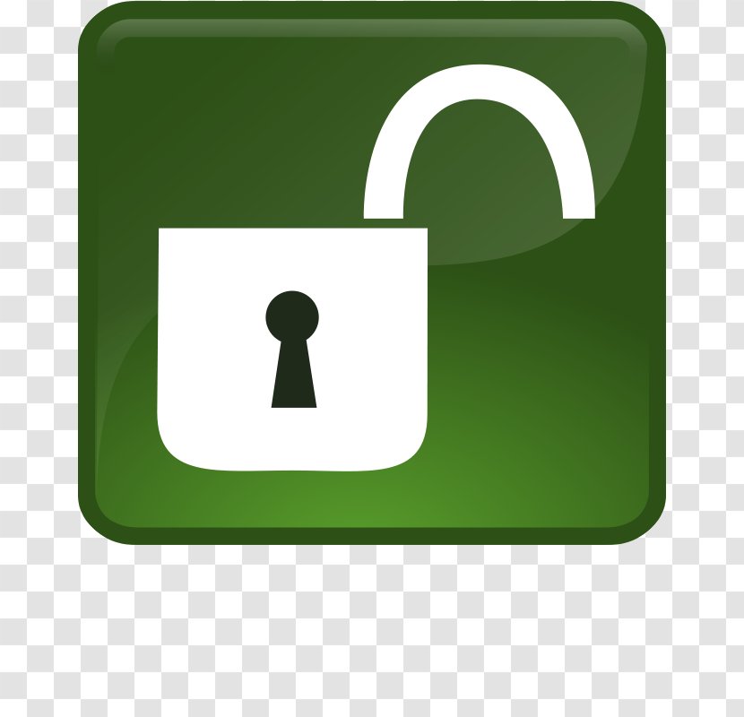 Padlock Clip Art - Free Content - Unlocked Lock Cliparts Transparent PNG