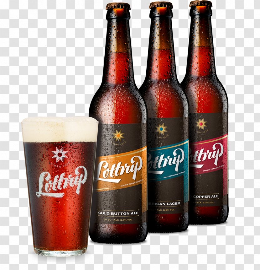 Ale Beer Bottle Lager Fizzy Drinks - Dark Transparent PNG