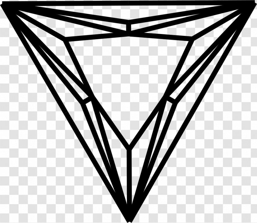 Symmetry Line Black Pattern Triangle - M - Diamond Shapes Chart Transparent PNG