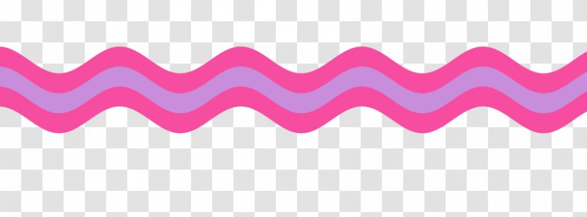 Angle Pattern - Magenta - Wavy Line Transparent PNG