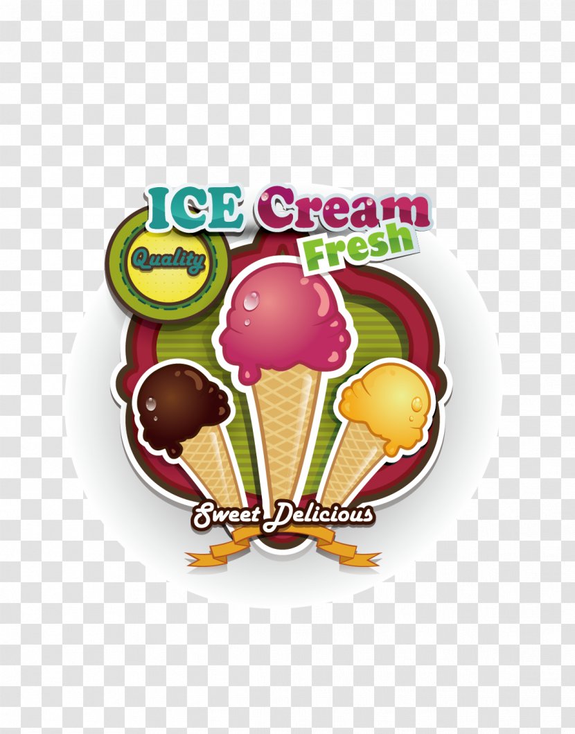 Ice Cream - Fruit - Border Transparent PNG