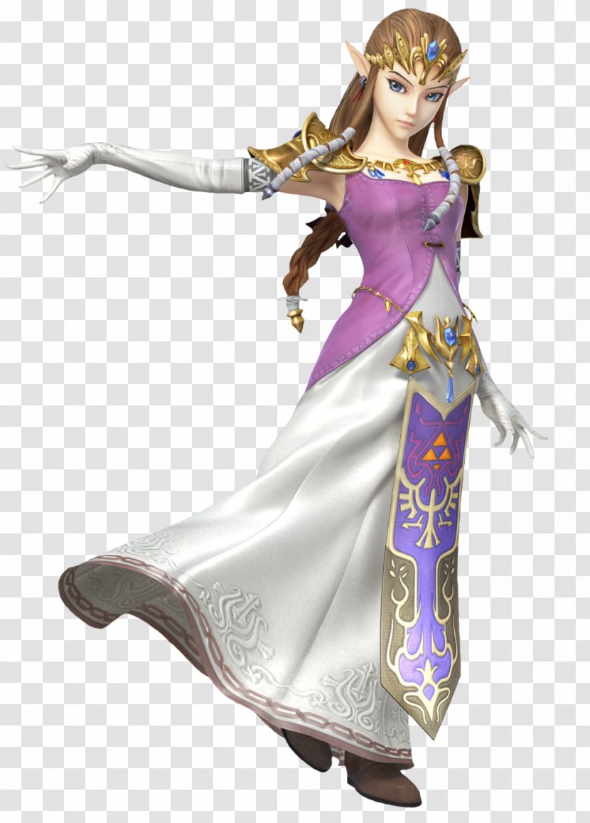 Super Smash Bros. For Nintendo 3DS And Wii U Brawl Melee The Legend Of Zelda Princess - Figurine Transparent PNG
