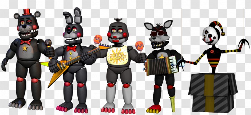 Five Nights At Freddy's Action & Toy Figures Puppet Game Jolt - Character - Accordian Transparent PNG