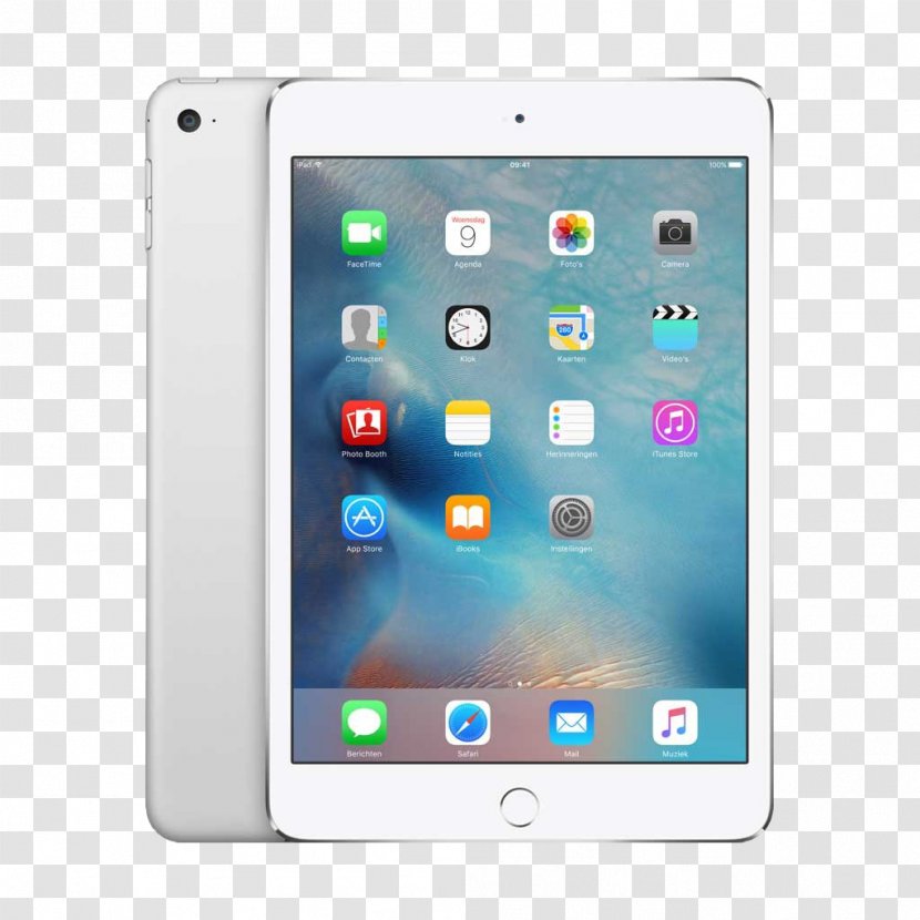 IPad Mini 3 Apple 128 Gb Computer Wi-Fi - Feature Phone - Ipad 4 Transparent PNG