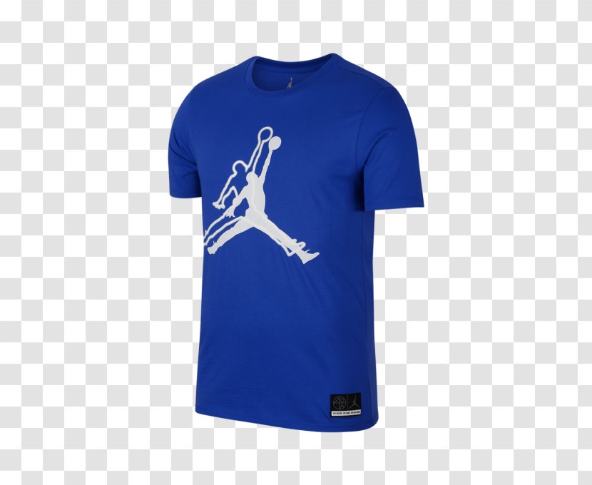 Jumpman T-shirt Air Jordan Nike Clothing - Sleeve - Three Name Basketball Court Positions Transparent PNG