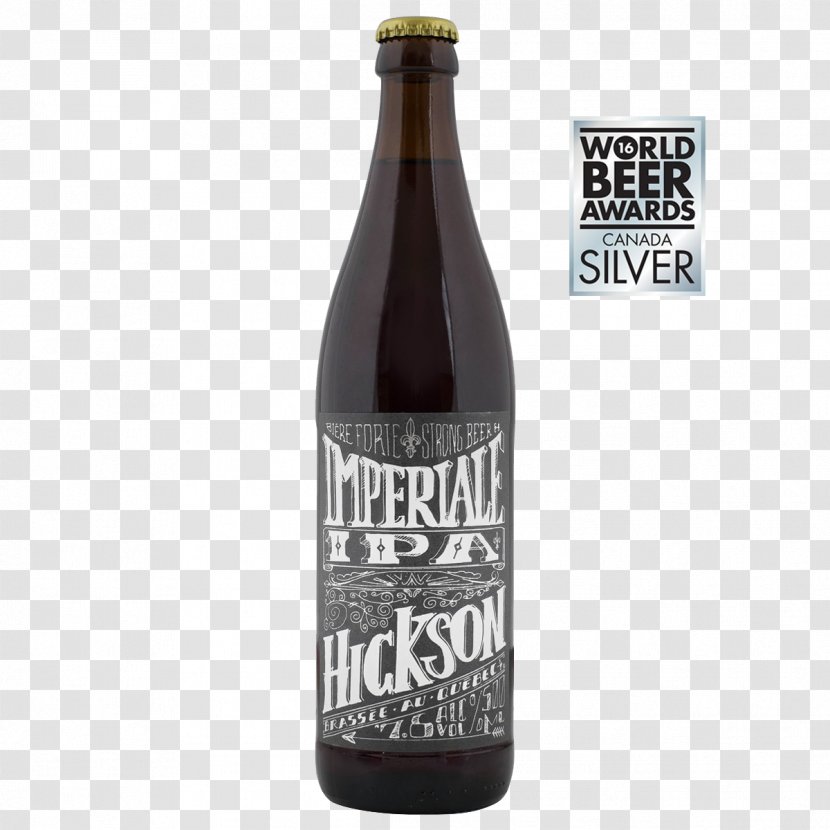 India Pale Ale Russian Imperial Stout Beer - Bottle Transparent PNG