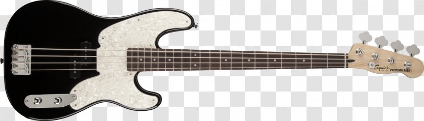 Fender Precision Bass Telecaster Squier Guitar Double - Watercolor Transparent PNG