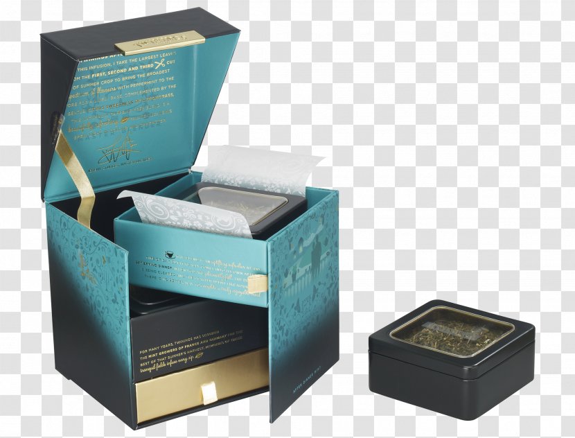 Box Tea Twinings Paper Carton - Dinner - After Mints Transparent PNG