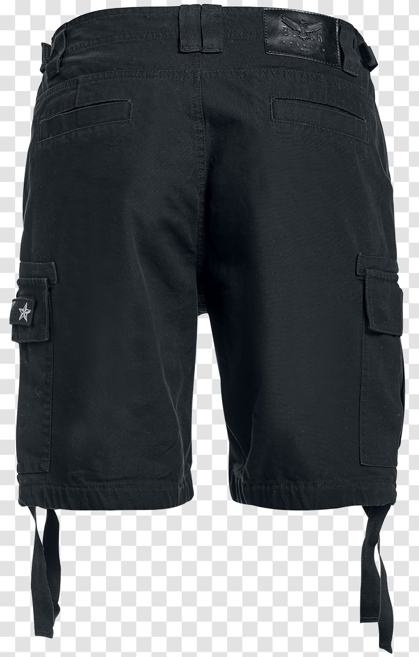Bermuda Shorts Pants Black M - Pocket Transparent PNG