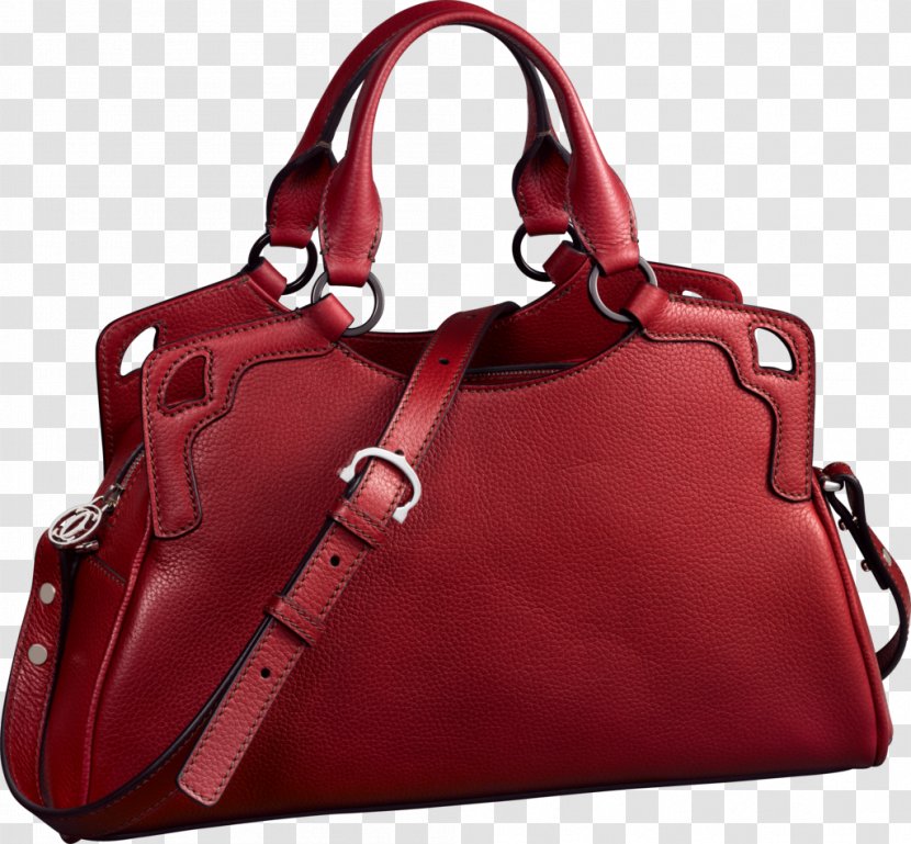 Handbag Leather Cartier Brand Tapestry - Shoulder Bag - Wallet Transparent PNG