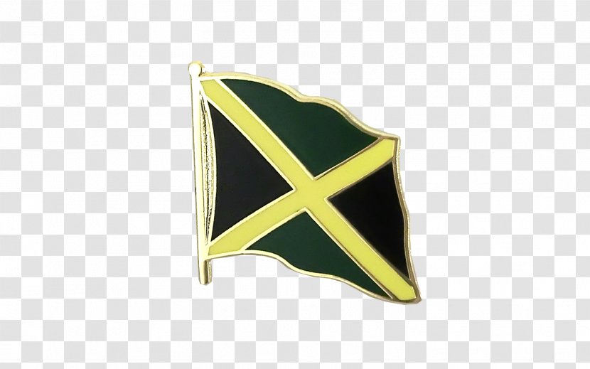 Flag Of Jamaica Fahne Coat Arms - Embroidered Patch Transparent PNG