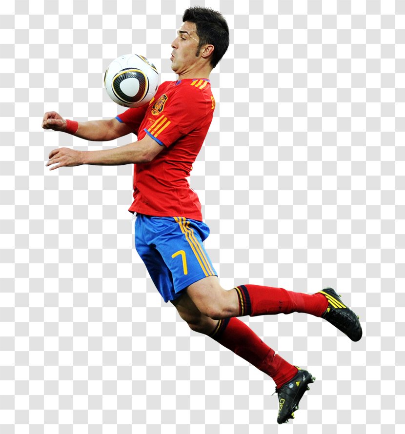 Spain National Football Team FC Barcelona Player Sport - Pallone - David Villa Transparent PNG