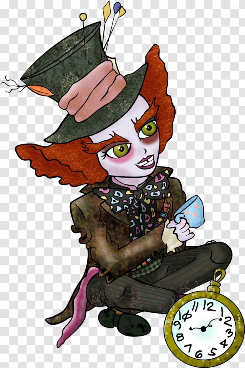 Alice's Adventures In Wonderland White Rabbit Illustration Clip Art Fantastique - Legendary Creature - Tarrant Hightopp Transparent PNG