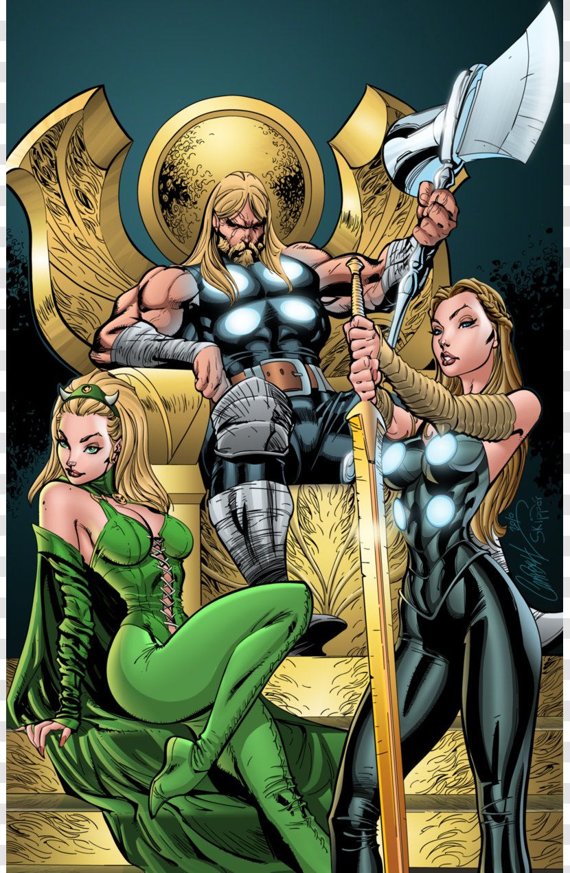 Ultimate Comics: Thor Comic Book Artist Marvel - Heart - Enchantress Transparent PNG