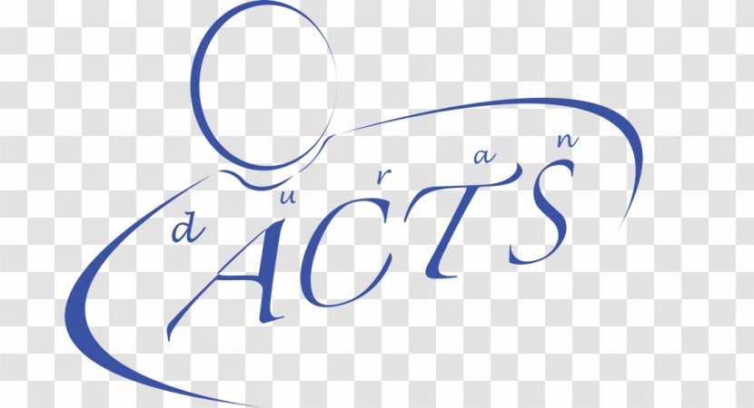 Logo Brand Duran ACTS Font - Calligraphy - Design Transparent PNG