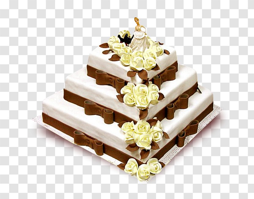 Torte Cupcake Pastry Petit Four - Wedding Cake Transparent PNG