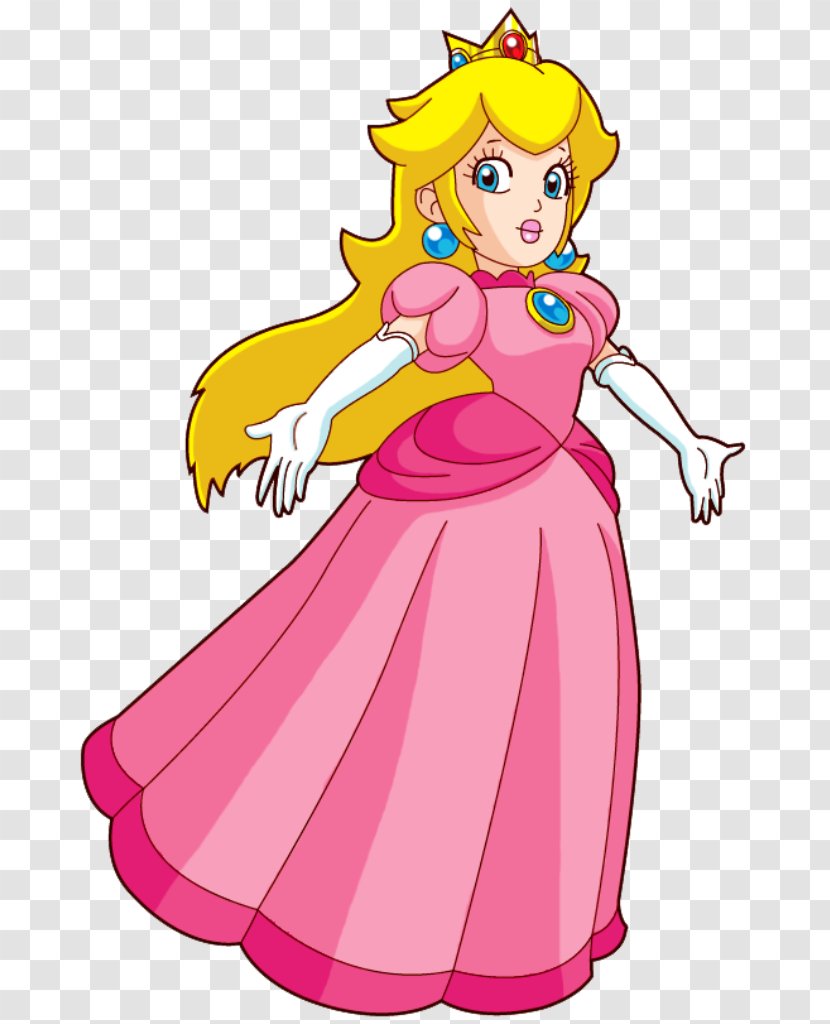 Super Princess Peach Mario Party 8 Bowser - Flower Transparent PNG