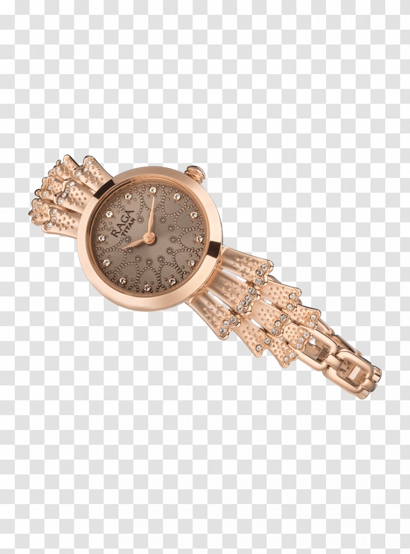 Watch Strap Titan Company Gold Analog - Clothing Accessories - Ladies Transparent PNG