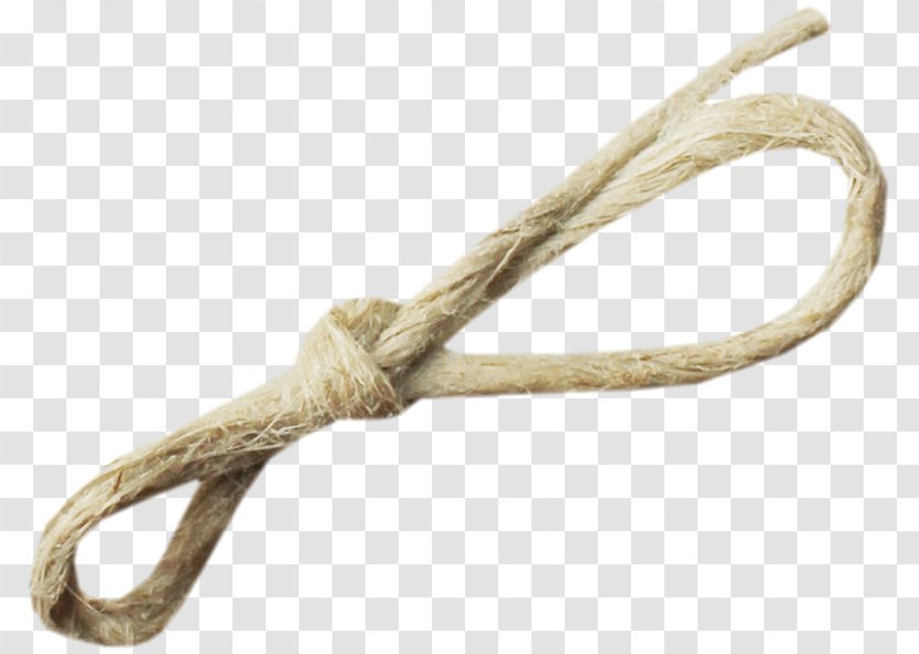 Paper Rope Hemp Knot - Bow Transparent PNG