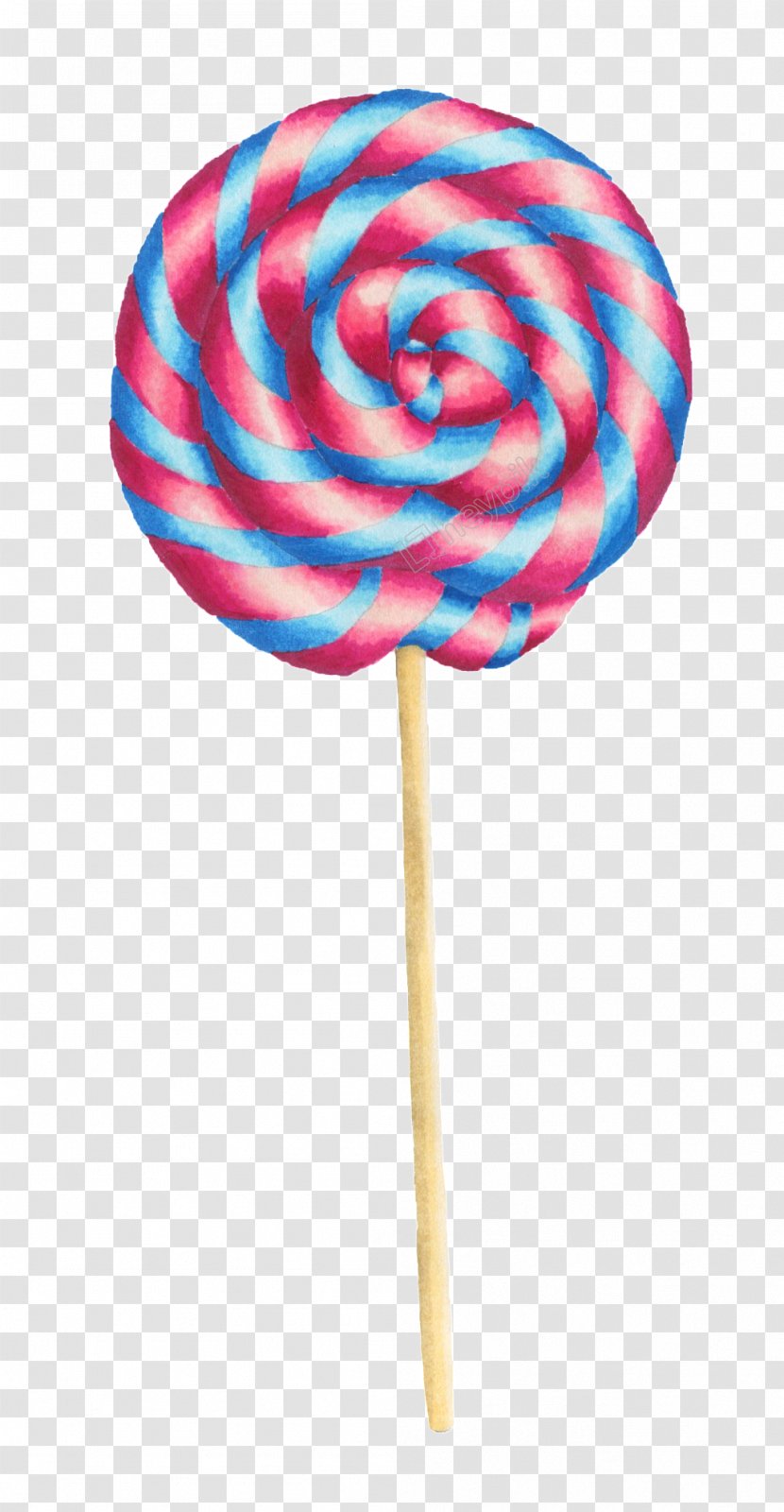 Lollipop Stick Candy Confectionery Hard - Food Pink Transparent PNG