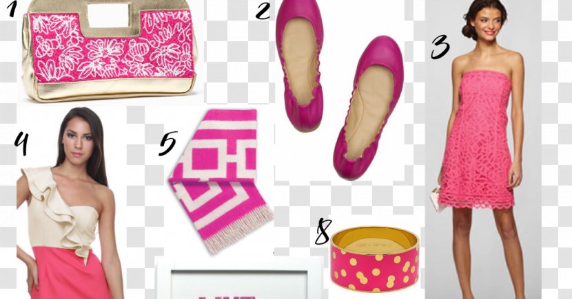 Dress Fashion Shoulder Shoe - Pink Transparent PNG