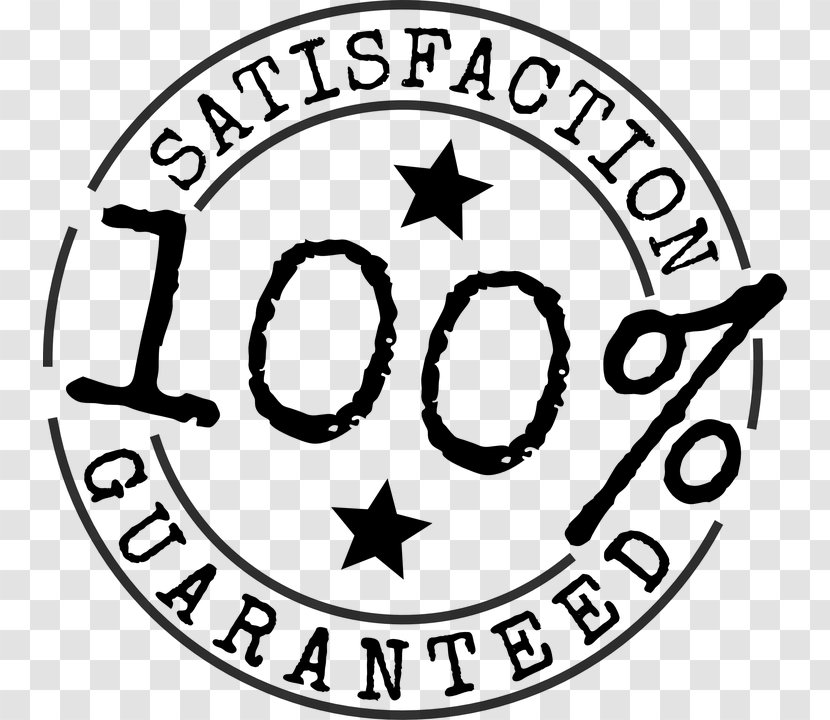 Customer Satisfaction Service Business - Quality - 100% Guarantee Transparent PNG