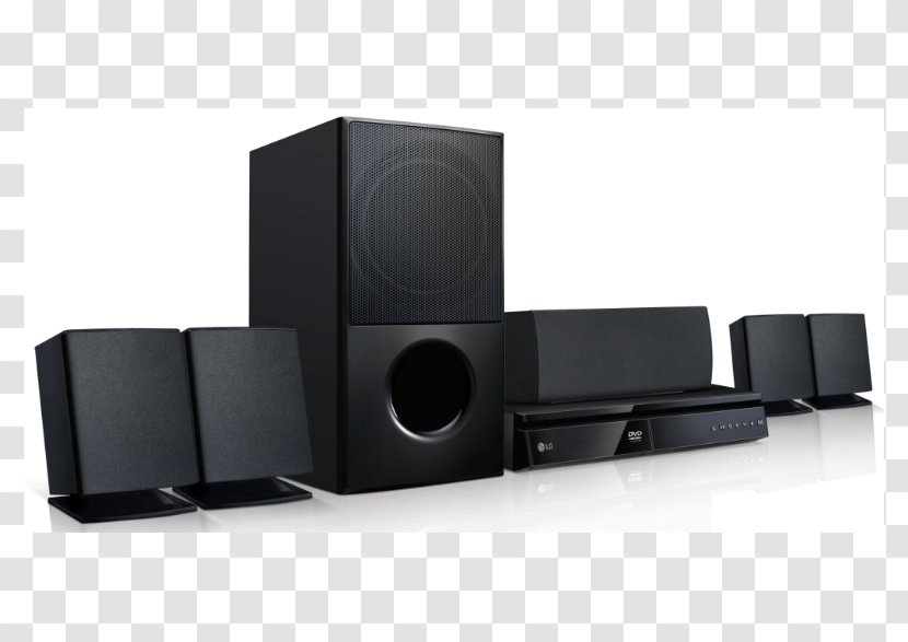 Blu-ray Disc Home Theater Systems 5.1 Surround Sound LG Electronics Cinema - Loudspeaker - House Transparent PNG