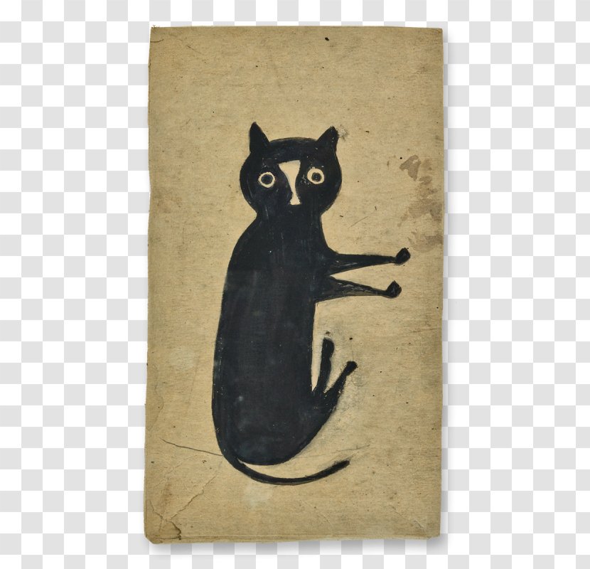 Black Cat Untitled (Man In Blue Pants) Bill Traylor Drawings: From The Collection Of Joseph H. Wilkinson And An Anonymous Chicago Collector Artist - Berthe Morisot Transparent PNG