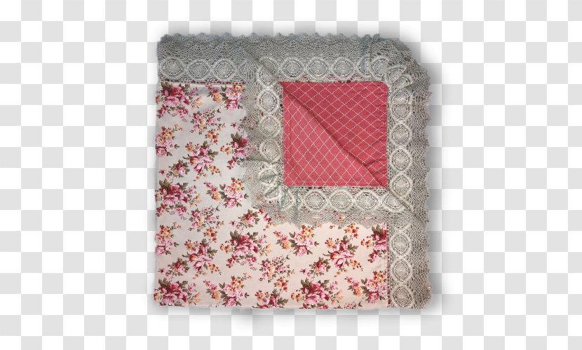 Place Mats Pattern Pink M Product Patchwork - Linens - Posies Transparent PNG