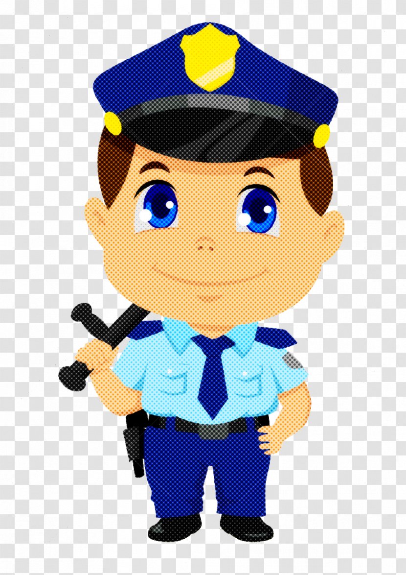 Cartoon Police Toy Transparent PNG