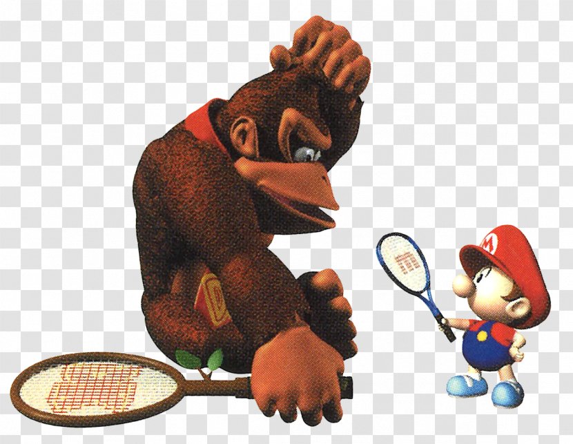 Donkey Kong '94 Mario Tennis Jr. - Waluigi - MARIO Transparent PNG