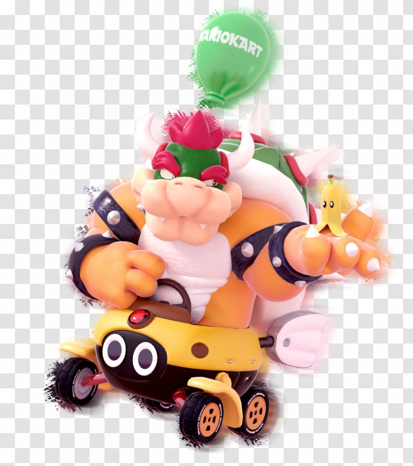 Rosalina Mario Kart 8 Bowser Jr. - Stuffed Animals Cuddly Toys Transparent PNG