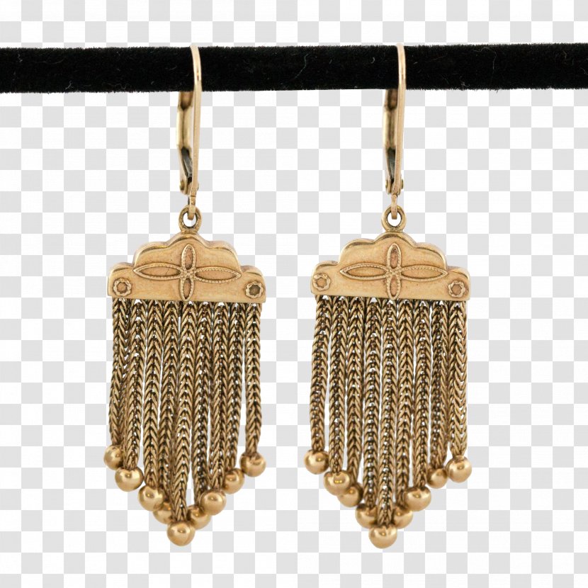 Earring Jewellery Tassel Gold Fringe - Lapis Lazuli Transparent PNG