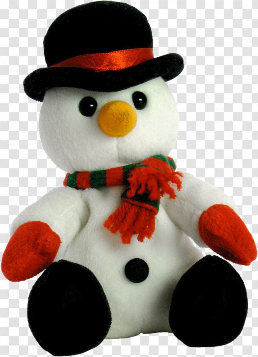 Snowman Toy Clip Art - Stuffed - Beanie Transparent PNG