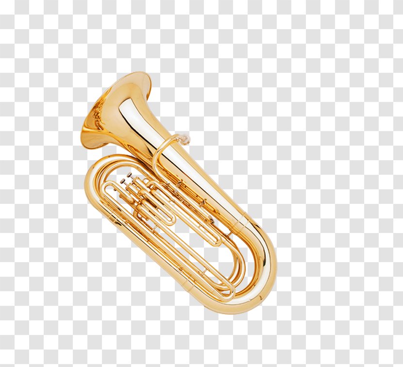 Tuba Musical Instruments Brass Trumpet Euphonium - Cartoon Transparent PNG