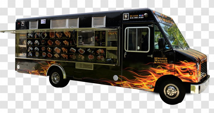 Food Truck Korean-Mexican Fusion Cuisine Korean Japanese - Mode Of Transport - Sushi Transparent PNG