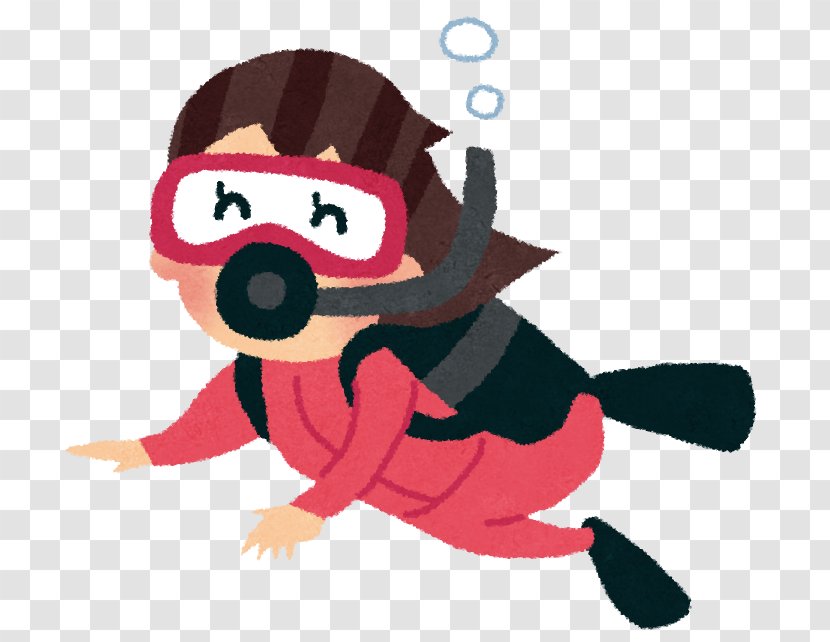 Travel Sea - Neutral Buoyancy - Fictional Character Animation Transparent PNG