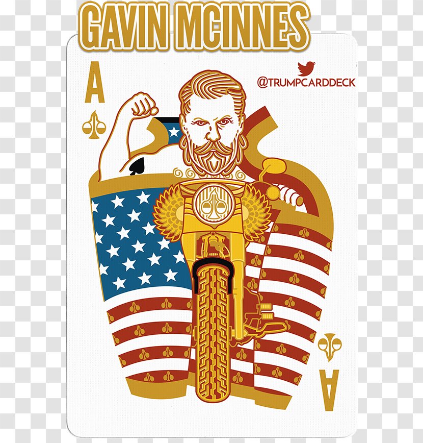 Playing Card Proud Boys Ace Trump United States - Gavin Mcinnes Transparent PNG