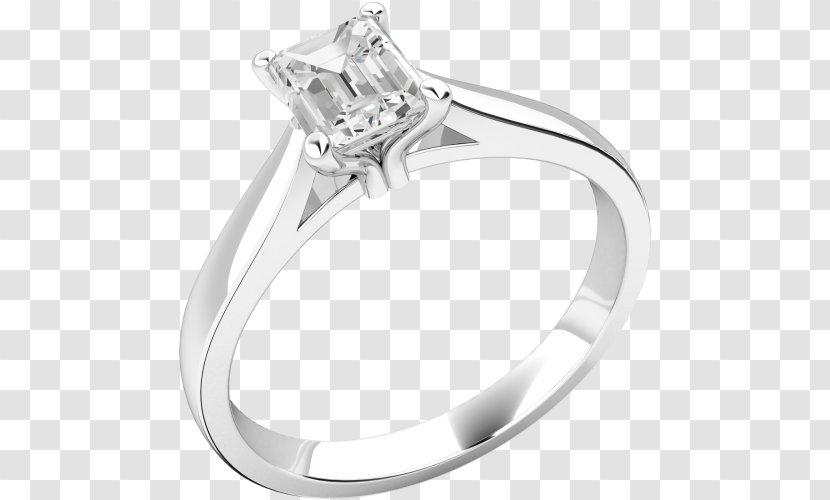 Wedding Ring Silver Body Jewellery - Rings Transparent PNG